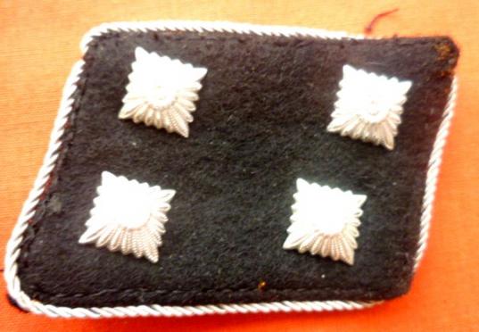 SS STURMBANNFUHRER RANK TAB,