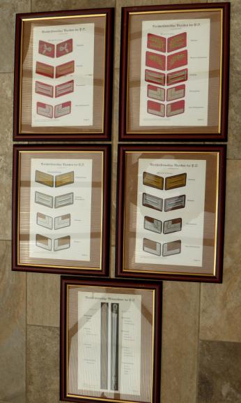 SET OF RZM PRODUCED POLITICAL LEADER TABS POSTERS.