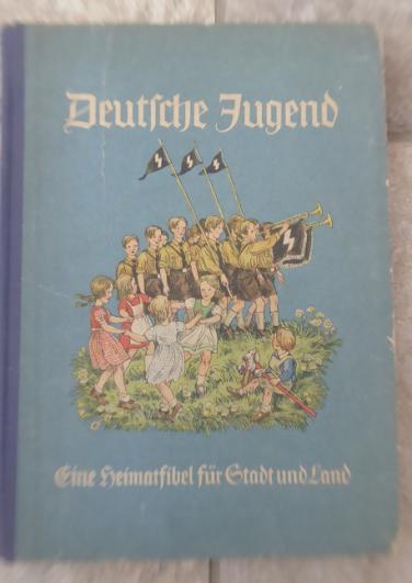 DEUTSCHE JUGVOLK ILLUSTRATED SCHOOL BOOK.
