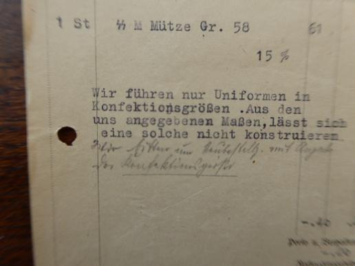 FURTHER IMAGES OF SS RZM RECEIPTS.