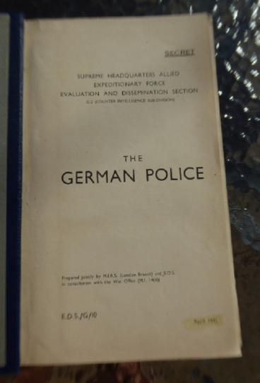 FURTHER IMAGES OF SHAEF POLICE COMPENDIUM.