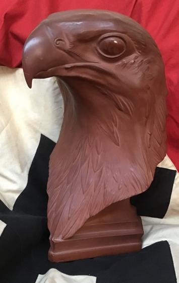 EAGLES HEAD, IN BOTTGEN STONEWARE PORCELAIN.