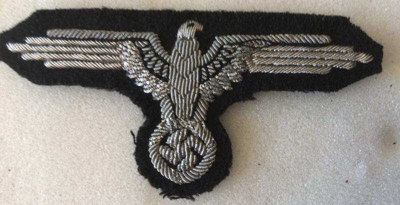 SS OFFICER SLEEVE EAGLE