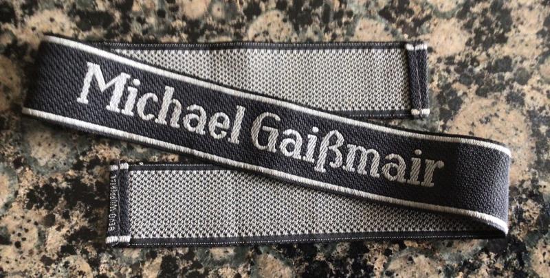 MINT MICHAEL GAISSMAIR CUFF TITLE.