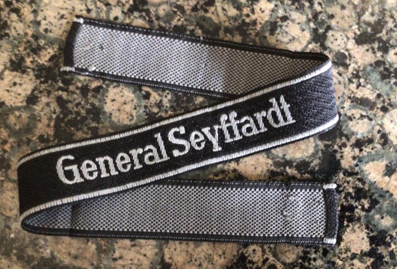 MINT GENERAL SEYFFARD BEVO CUFFTITLE.