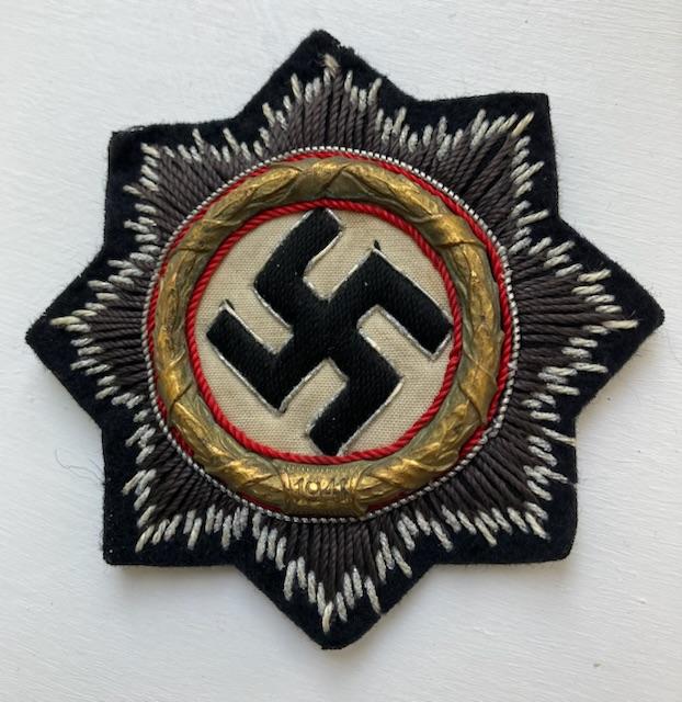 KRIEGSMARINE BLUE CLOTH DEUTSCHES KREUZ.