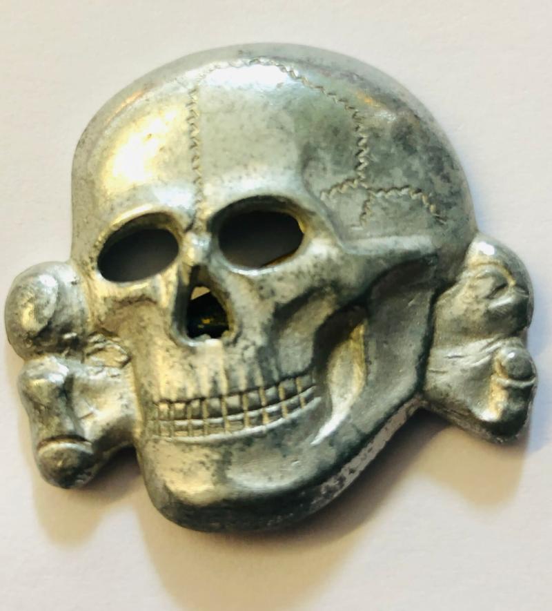 SS ZINC OVERHOFF VISOR SKULL.