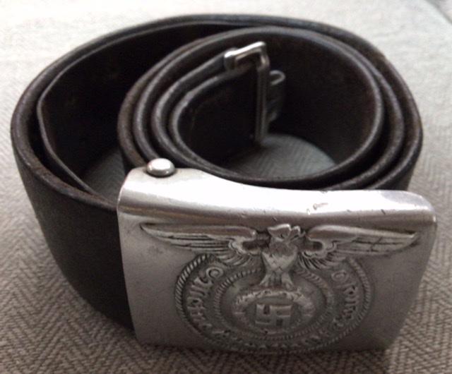 SS EM ALUMINIUM BUCKLE WITH BELT.