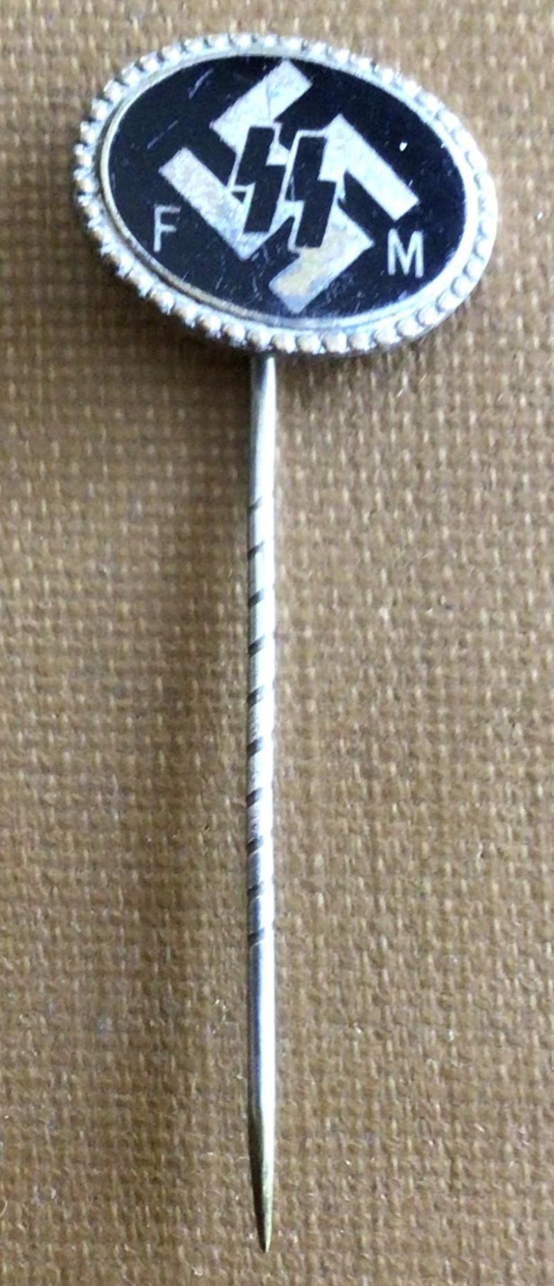 SS FM LAPEL PIN.