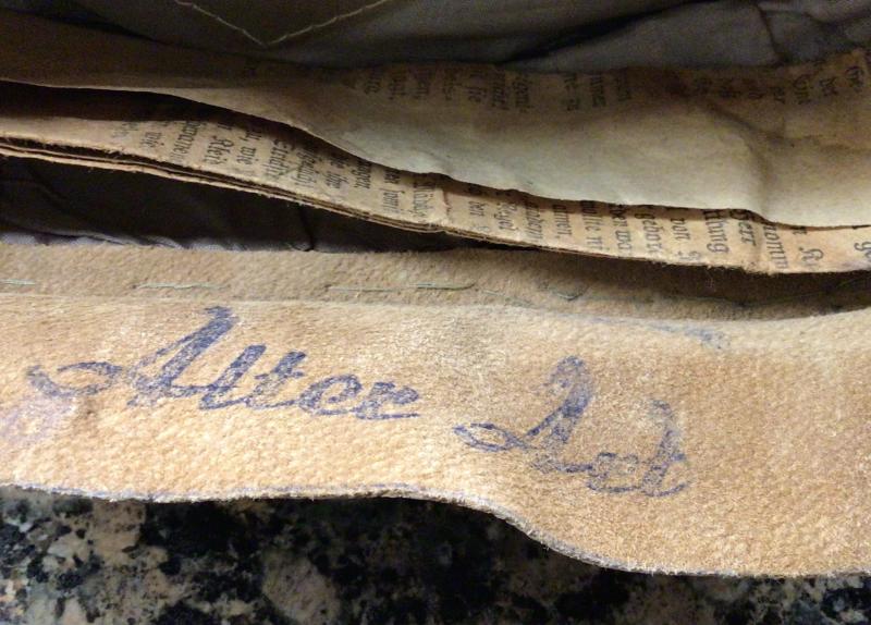 RARE WEHRMACHT CHAPLAINS CRUSHER CAP.