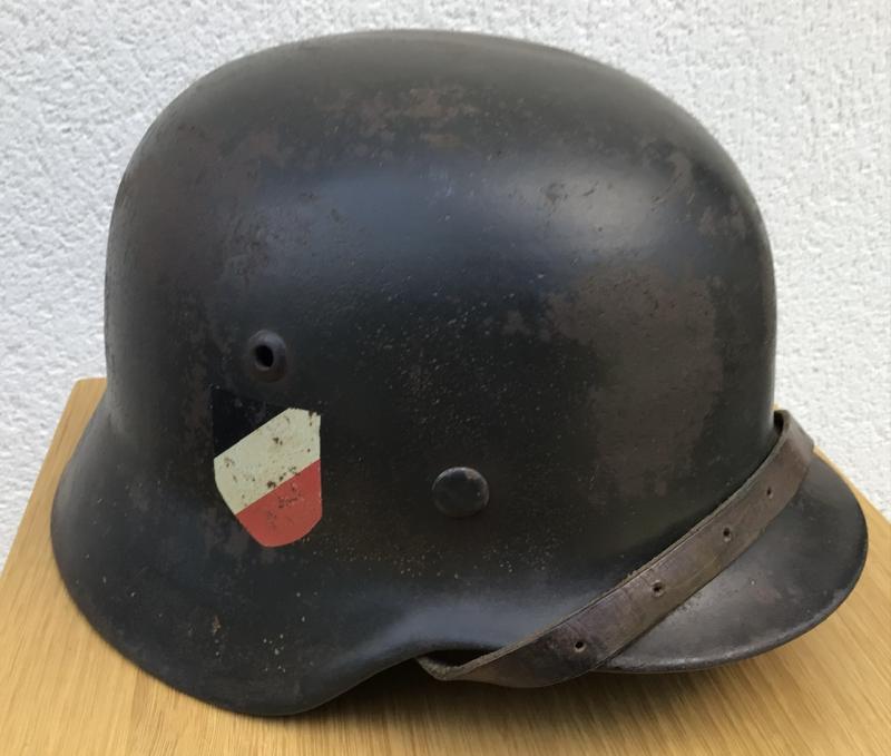 ARMY M35 DOUBLE DECAL HELMET.