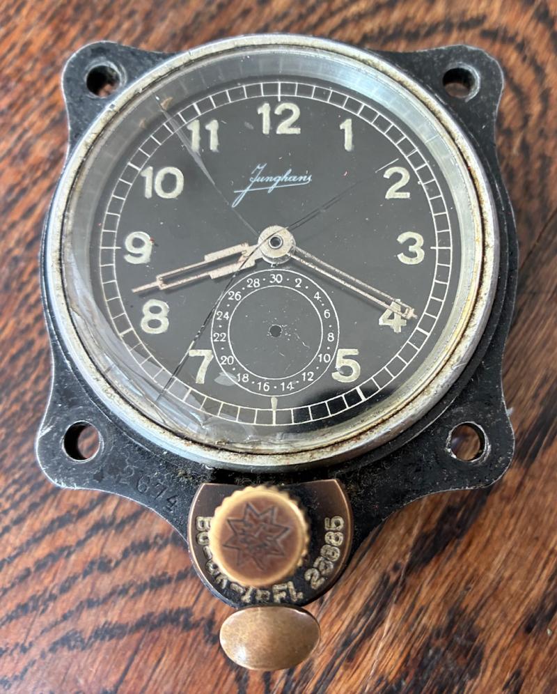 2 MESSERSCHMIDT 109D COCKPIT DIALS.
