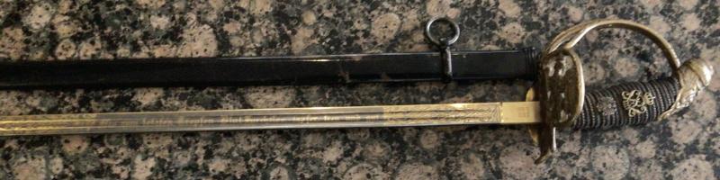 LUXUS DAMASCUS AND GILDED IMPERIAL DEGEN.
